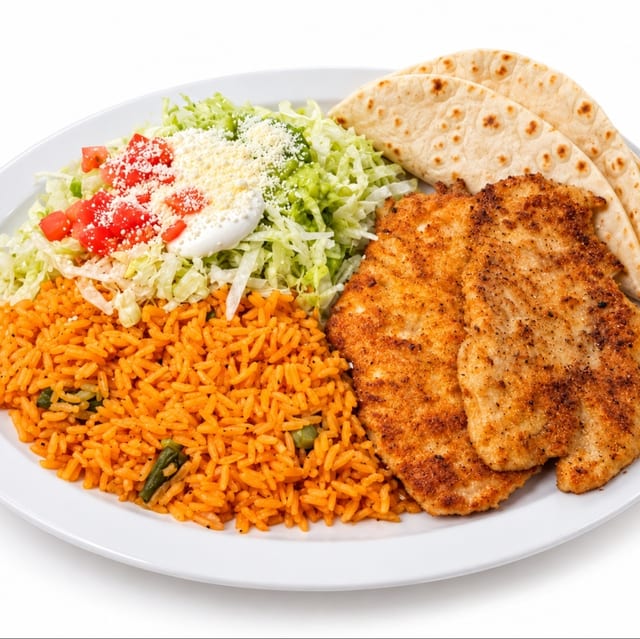 Milanesa de Pollo.