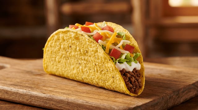 Hard Shell Taco.