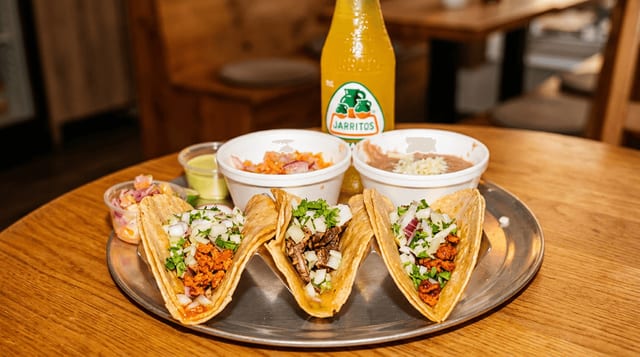 Corn Taco Combo.