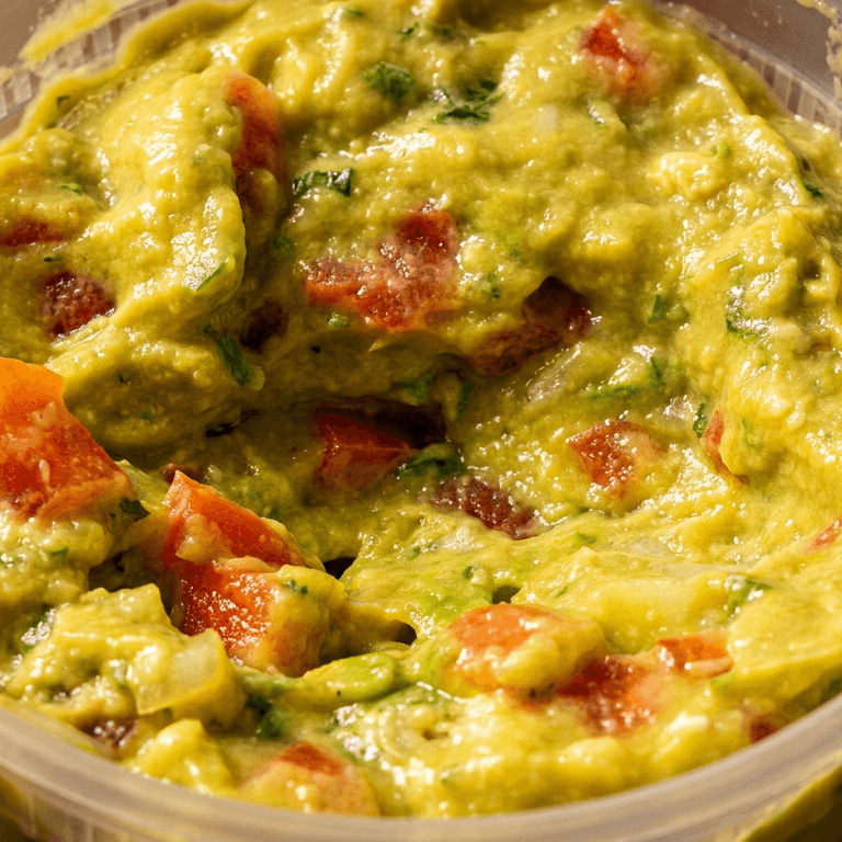 Delicious Guacamole Made Fresh