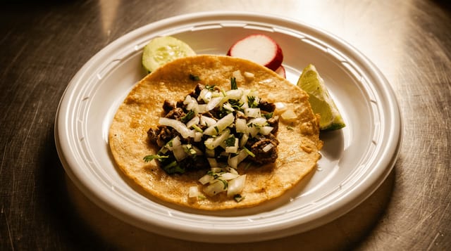 Corn Taco.